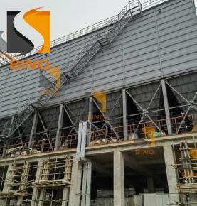 Dust collector for construction material plant